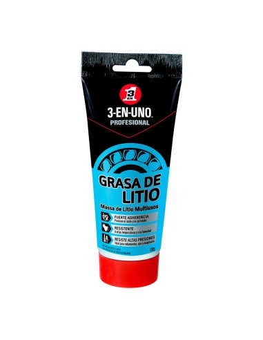 Grasa de litio multiusos 3 en 1 tubo 150 g