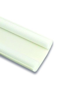Burlete doble cara para bajo puerta blanco 25 mm x 95 cm