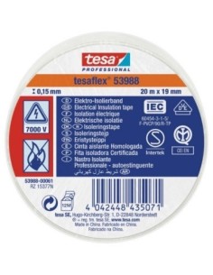 CINTA AISL. 20MT   19MM TESATAPE PVC BL 53988 00061 00