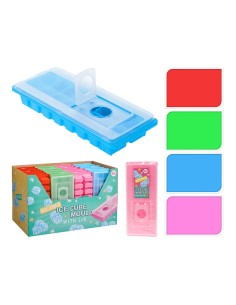 Cubitera con tapa en polipropileno colores surtidos