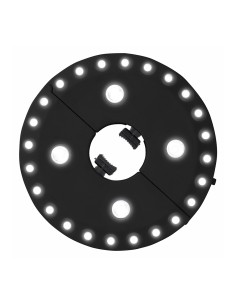 Luces para el interior del parasol ø16cm a pilas: 4xaa (no incluidas) colores / modelos surtidos