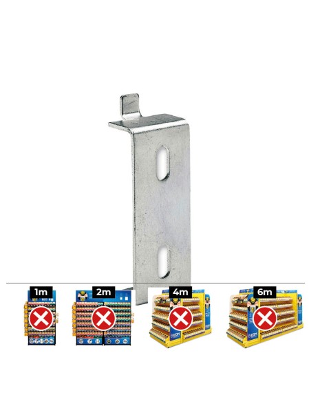 Soporte fijación radiador srp, 2 uds