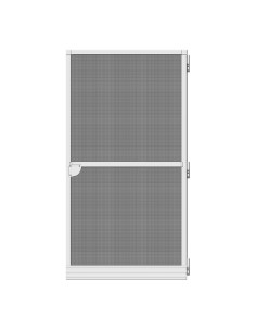 Puerta mosquitera abatible basic blanco 100 x 210 cm