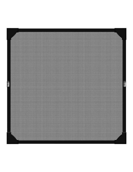 Mosquitera con marco magnetico antracita 100 x 120 cm