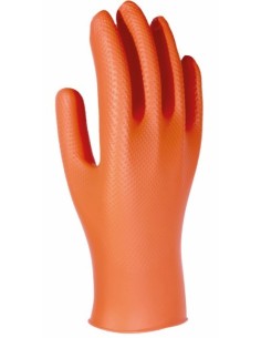 GUANTE DESECHABLE L TE TURIZADO UNIGRIP OR NITR. NAR 3L 50 P
