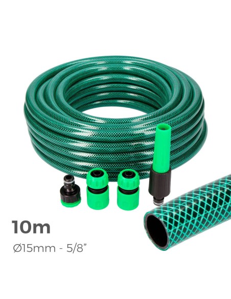 Kit manguera de jardin basic 10 m (5/8" 15 mm)