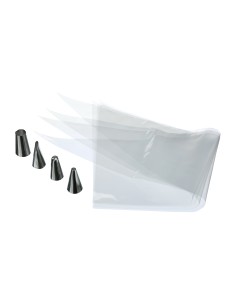 Manga desechable 20 uds + 4 boquillas