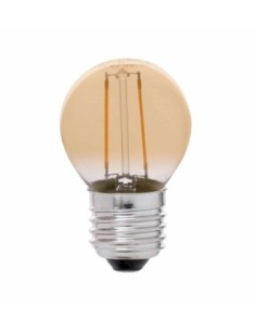 LAMPARA ILUMIN LED ESF. FILAMENTO E27 4W 350LM 2200K VINTAGE