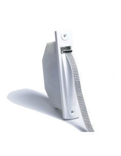 Recogedor empotrable minipack para persiana con cinta 18 mm blanco