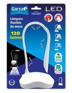 FLE O SOBREM 120LM 6000K BL LED USB-PILAS FALCON GARZA