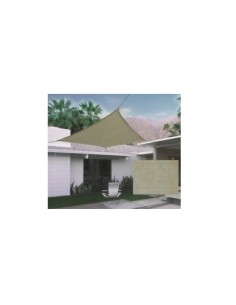 TOLDO JARD 5 5M CUADRADO NATUUR BEI NT123413