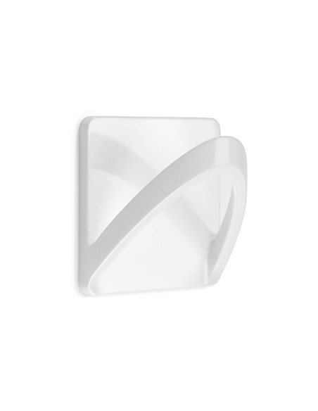 Colgador resistente al agua modelo cinta blanco (blister)