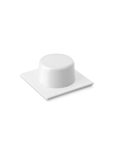 Tope adhesivo blanco (blister 2 unid.) inofix