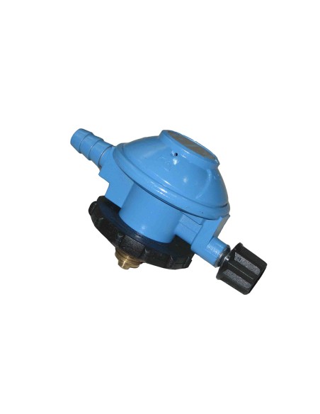 Regulador camping gas giratorio 28gr para botella azul