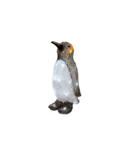 Figura pingüino de led acrilico exterior