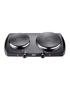 Cocina electrica 2 fuegos ce/a13 1400 w negra