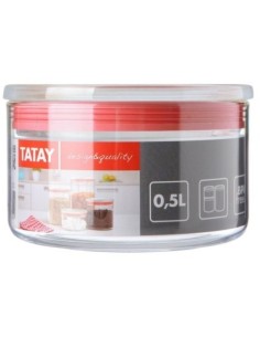 BOTE COC HERM. 0,5L POLIEST TRA JUNTA ROJA TATAY