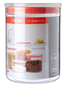 BOTE COC HERM. 1,5L POLIEST TRA JUNTA ROJA TATAY