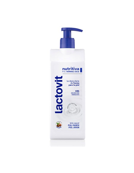 Leche corporal nutritiva piel normal - seca 400 ml