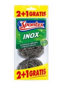 ESTROPAJO LIMP 6,5CM INO  SPONTE  3 PZ