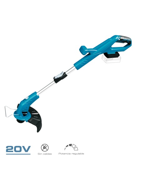 Recortabordes 20v (sin batería ni cargador) 28,5 x 117 cm
