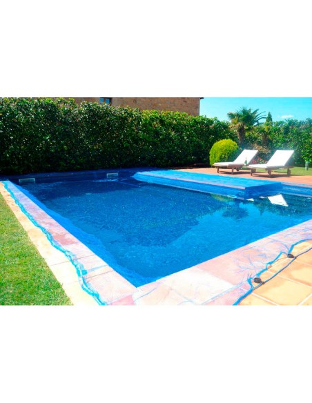 Malla para piscina 6x6m leaf pool cover