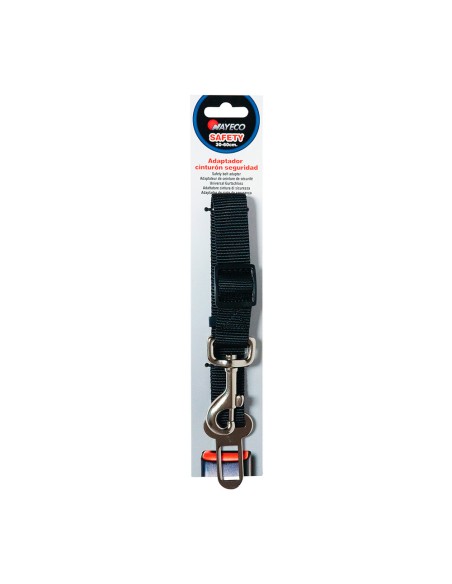 Adaptador-cinturon seguridad 20 mm negro