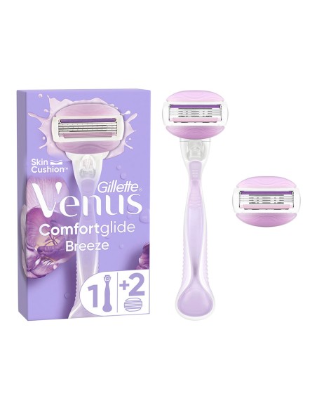 Maquinilla depilar venus maquina breeze 1 + 2 recambios