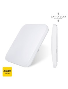 PLAFON CDO. 12W 840LM 4000K 28 28 6,3CM BL SUP. LED E TRAPLA