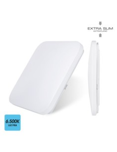 PLAFON CDO. 12W 840LM 6500K 28 28 6,3CM PL BL SUP. LED E TRA