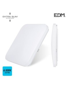 PLAFON CDO. 18W 1260LM 6500K 33 33 7,1CM PL BL SUP. LED E TR