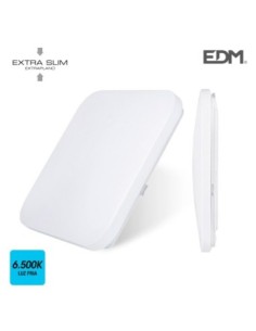 PLAFON CDO. 24W 1680LM 6500K 37,5 37,5 7,1CM PL BL SUP. LED