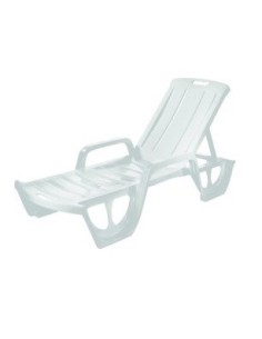 TUMBONA JARD MULTI POSICIONES KETER RES BL FLORIDA CON BRAZO