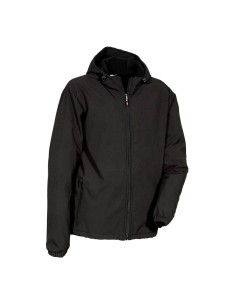Cazadora softshell vannas negro talla m