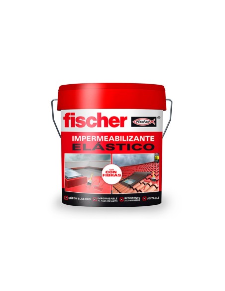 Impermeabilizante rojo con fibras 750 ml