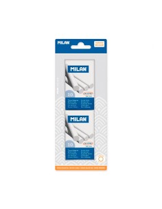 Tizas blancas, 2 cajas con 10 uds