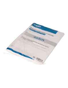 Plástico cubretodo 7 micras 4 x 5 m