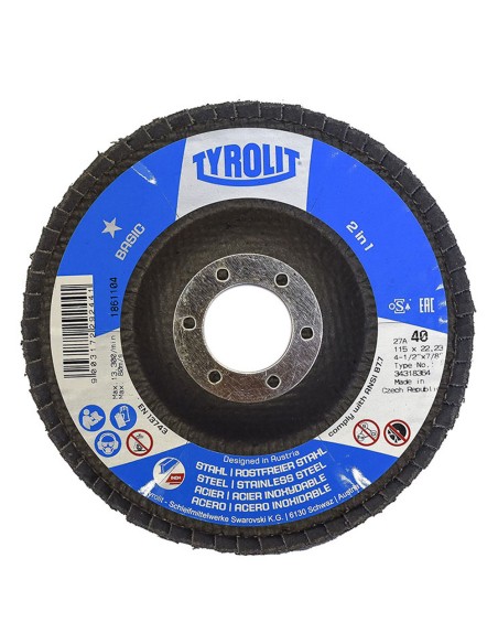 Disco láminas ø115 x 22,23 mm