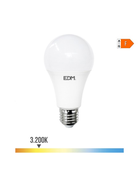 Bombilla standard led e27 24 w 2600 lm 3000 k luz calida ø7 x 13,6 cm