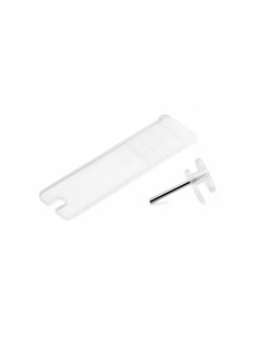 Colgador para cuadros simple. transparente 3000-0 (blister 10 unid.) inofix