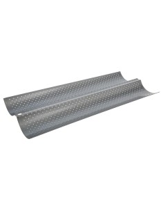 Moldes perforados para baguette 38 x 16 cm 2 uds