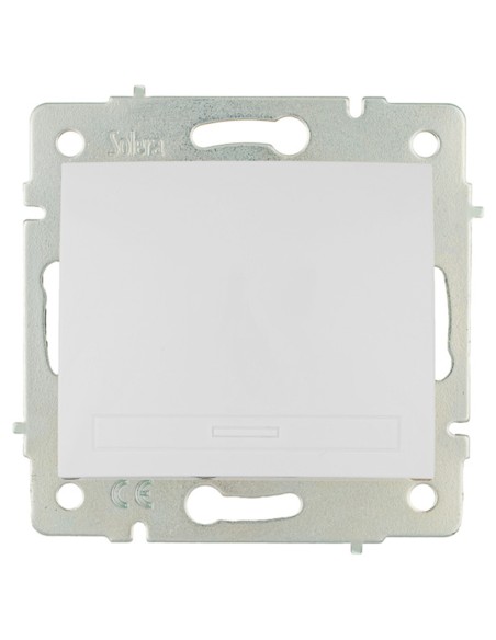 Interruptor bipolar 10ax 250v serie europa solera erp22qc