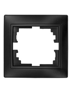 Marco para 1 elemento grafito 83x81x10mm serie europa solera erp71ngu