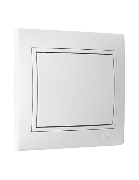 Tapa ciega de empotrar blanco serie europa solera erp75u
