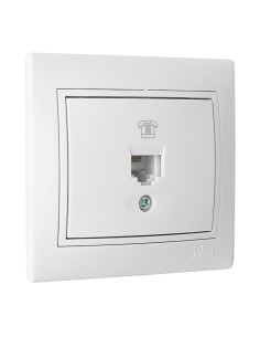 Toma de telefono rj11 serie europa solera erp84u