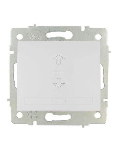 Interruptor de persiana 10a 250v blanco serie europa solera erp21