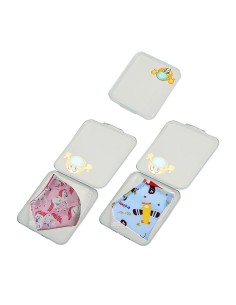 Porta mascarillas pocket 11 x 12,4 x 1,2 cm colores / modelos surtidos