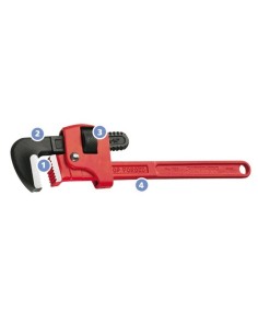 LLAVE STILLSON 24" AC FORJADO SUPER EGO