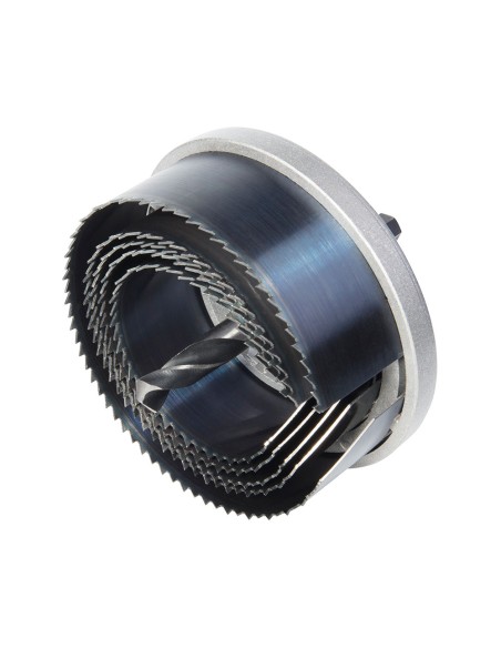 Sierra de corona con broca central de 8 mm con 5 laminas