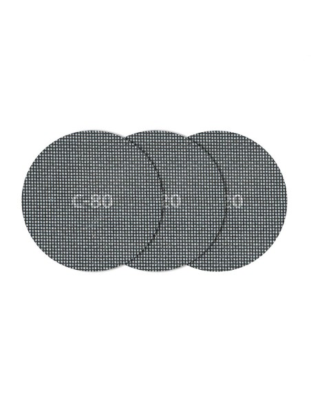 Tejidos de rejilla adherentes carburo de silicio ø125 mm, grano 80/120/220, pack 5 uds